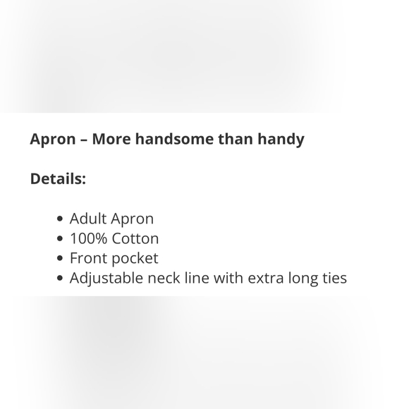 Grimm Apron - Picture 2 of 4